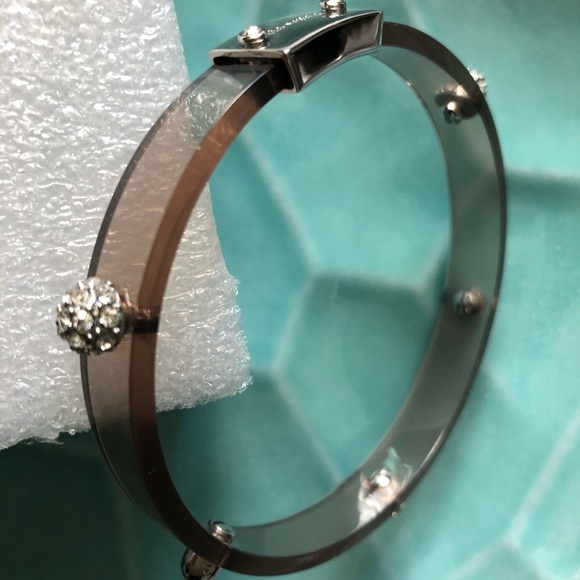 Lia Sophia Glazed Caramel Bangle Bracelet - Picture 1 of 6